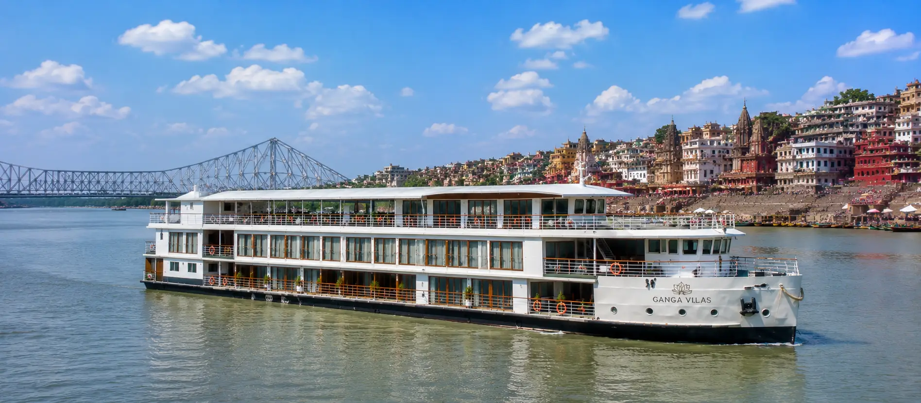 Kolkata to Varanasi Upstream Cruise