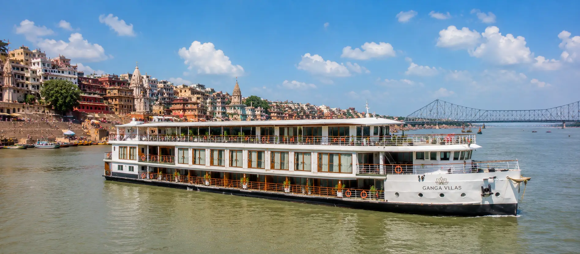 Varanasi To Kolkata Downstream Cruise